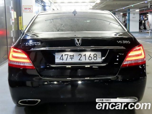 Hyundai Equus из Кореи Encar
