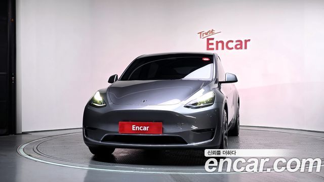 Tesla Model Y из Кореи Encar