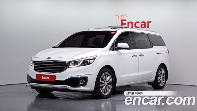 Kia Carnival из Кореи Encar
