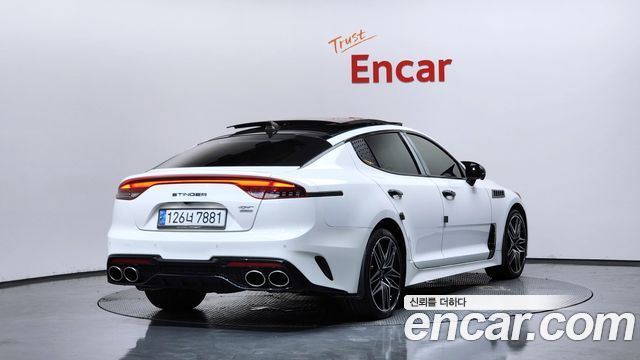 Kia Stinger из Кореи Encar