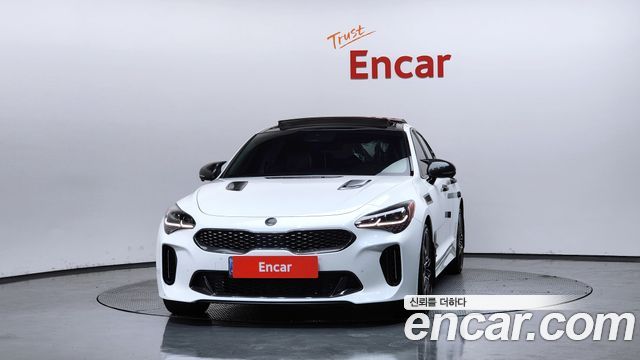 Kia Stinger из Кореи Encar