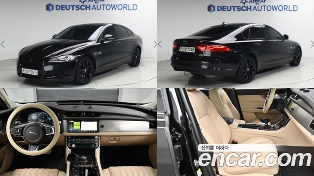 Jaguar XF из Кореи Encar