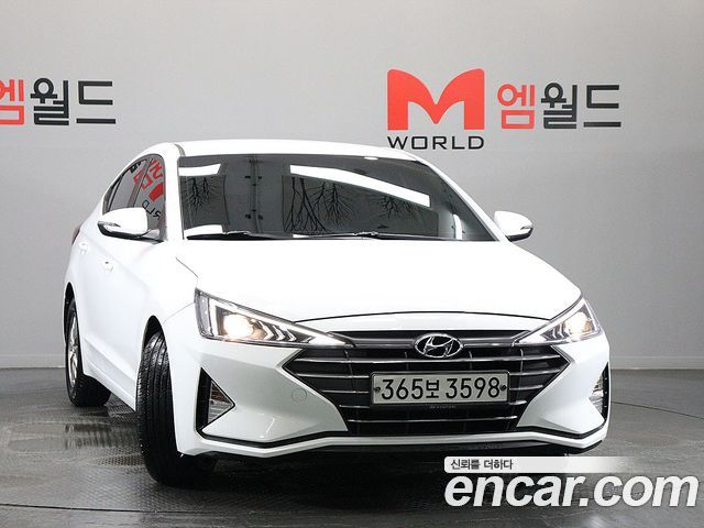 Hyundai AVANTE из Кореи Encar