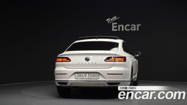 Volkswagen Arteon из Кореи Encar