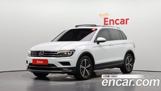 Volkswagen Tiguan из Кореи Encar