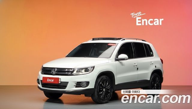 Volkswagen Tiguan из Кореи Encar
