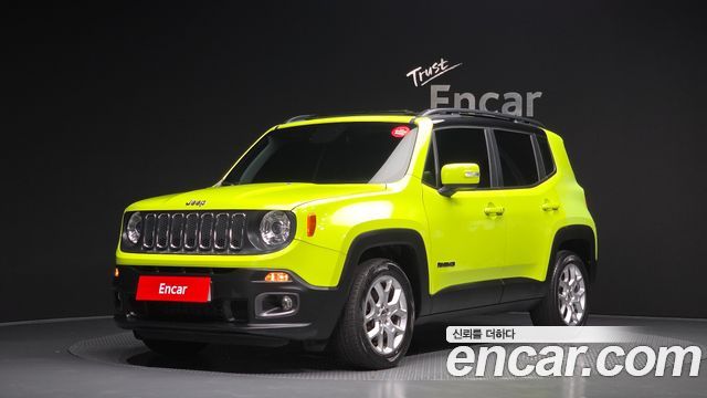 Jeep Renegade из Кореи Encar