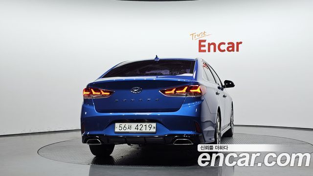 Hyundai Sonata 1.6 Turbo Premium — пробег 127 185 км — фото 4 из 5