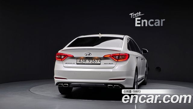 Hyundai Sonata 2.0 Turbo Exclusive — пробег 96 335 км — фото 4 из 5