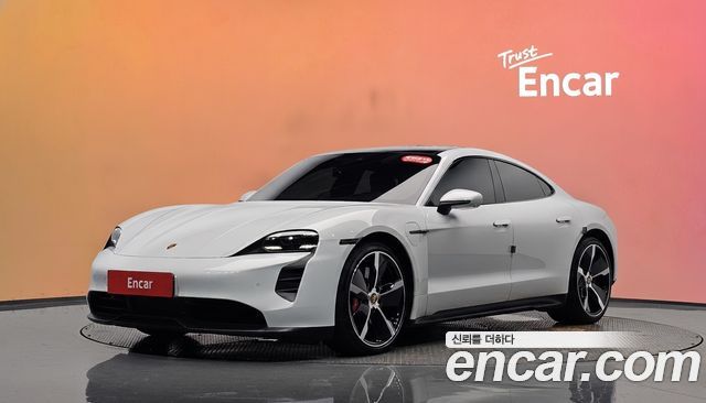 Porsche Taycan из Кореи Encar