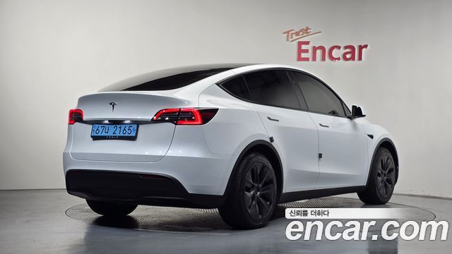 Tesla Model Y из Кореи Encar