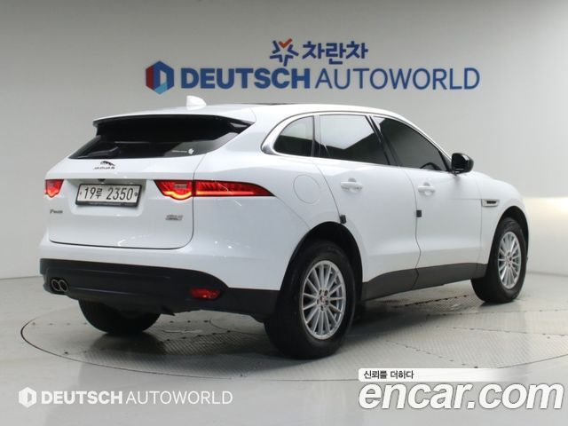 Jaguar F-PACE из Кореи Encar
