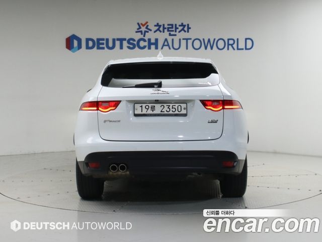 Jaguar F-PACE из Кореи Encar