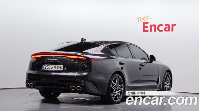 Kia Stinger из Кореи Encar