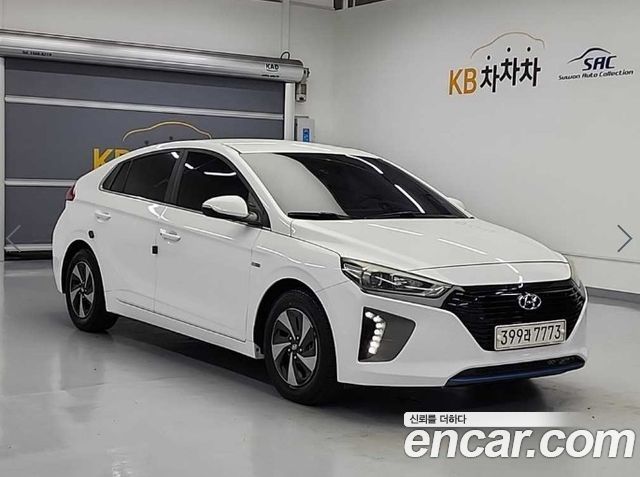 Hyundai Ioniq из Кореи Encar