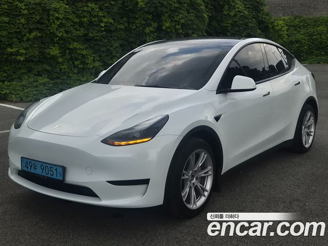 Tesla Model Y из Кореи Encar