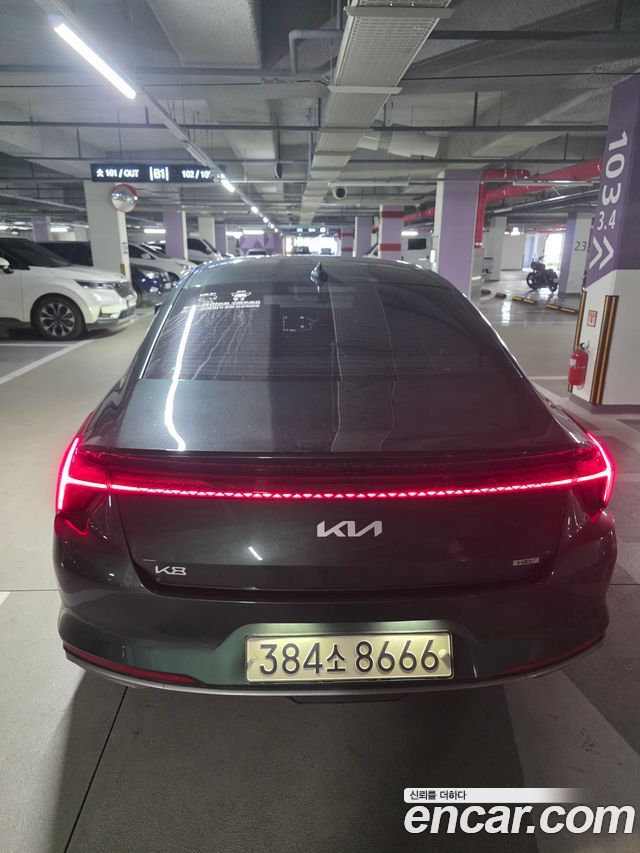 Kia K8 из Кореи Encar