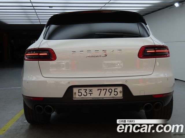 Porsche Macan из Кореи Encar
