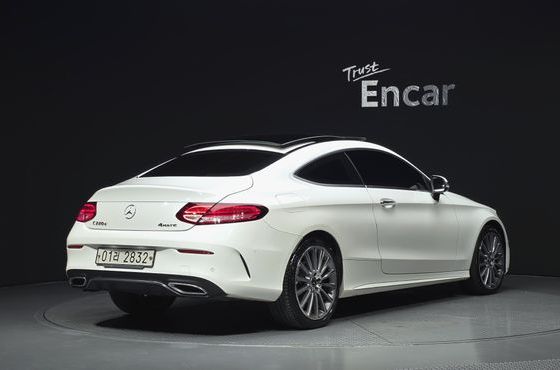 Mercedes-Benz C-Class C220 d 4MATIC Coupe — пробег 91 508 км — фото 2 из 5