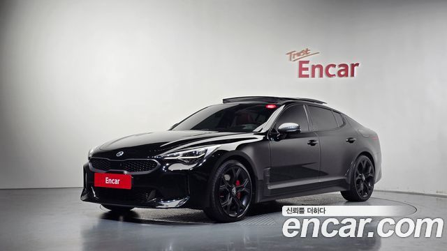 Kia Stinger из Кореи Encar