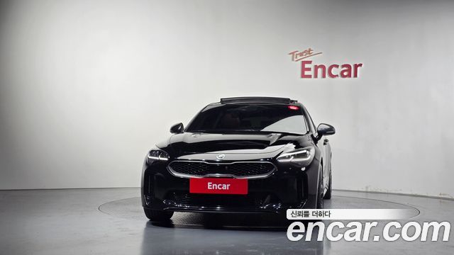 Kia Stinger из Кореи Encar
