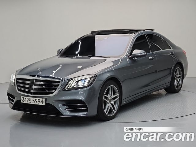Mercedes-Benz S-Class S350 d 4MATIC AMG Line — пробег 118 121 км — фото 1 из 5