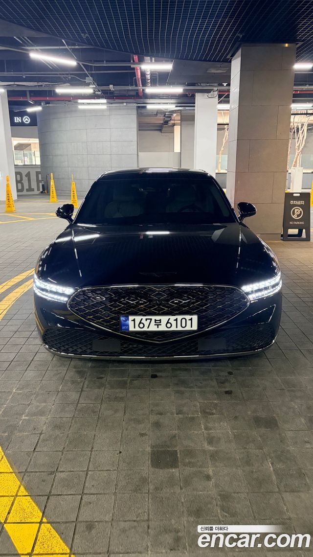 Genesis G90 Gasoline 3.5 Turbo AWD Black — пробег 20 000 км — фото 1 из 5