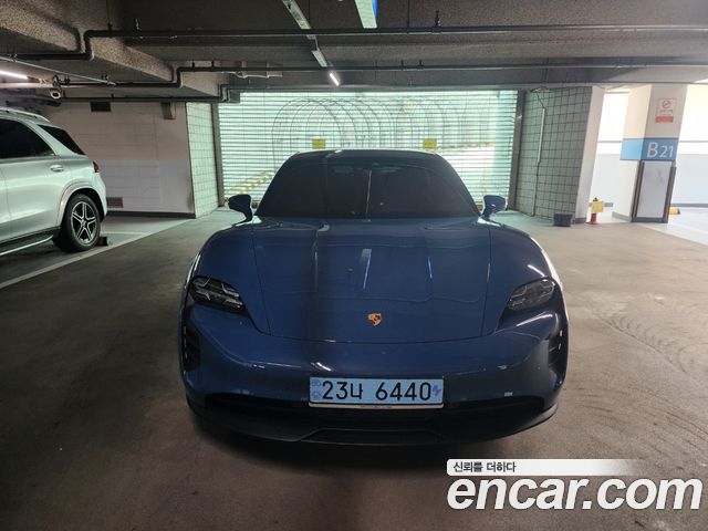 Porsche Taycan из Кореи Encar