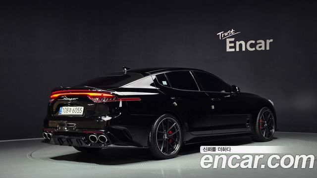 Kia Stinger из Кореи Encar