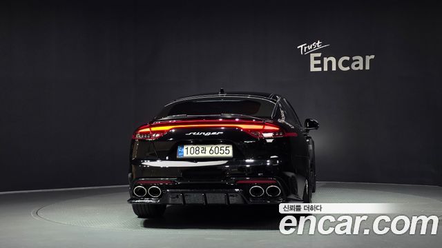 Kia Stinger из Кореи Encar