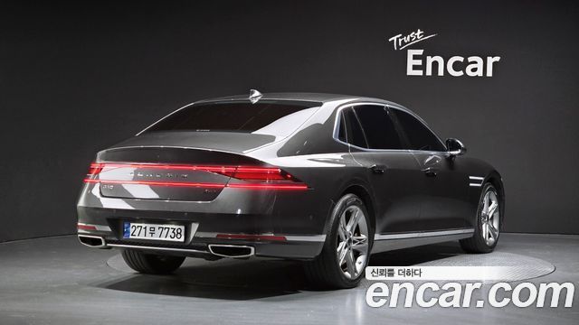 Genesis G90 Gasoline 3.5 Turbo e-S/C AWD — пробег 66 423 км — фото 2 из 5