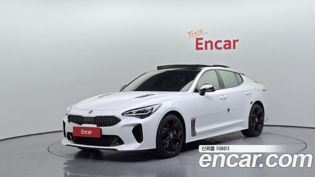Kia Stinger из Кореи Encar