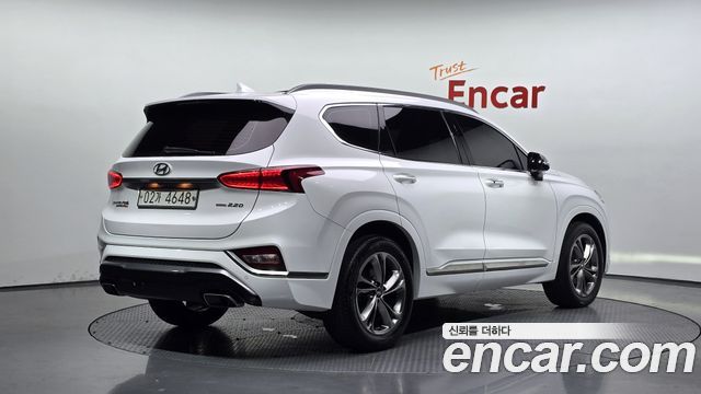 Hyundai Santafe Diesel 2.2 4WD Inspiration — пробег 83 637 км — фото 2 из 5