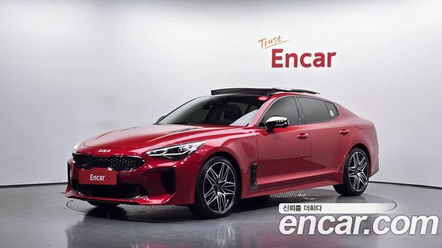 Kia Stinger из Кореи Encar