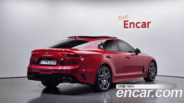 Kia Stinger из Кореи Encar