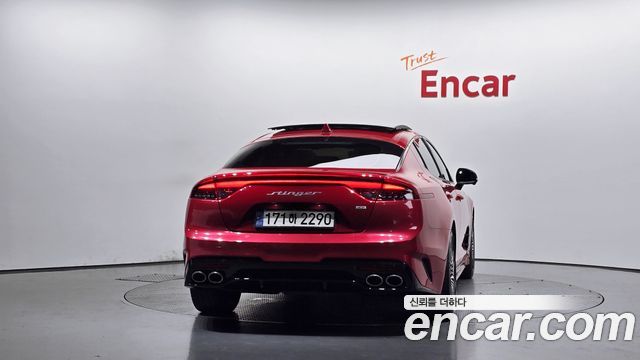 Kia Stinger из Кореи Encar
