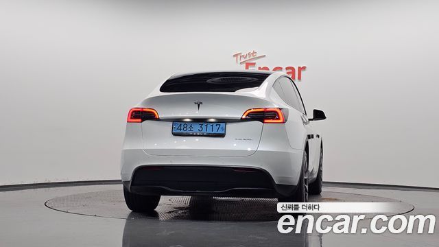 Tesla Model Y из Кореи Encar