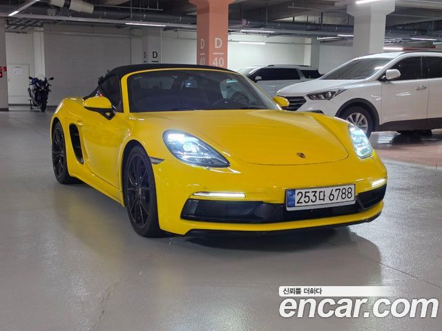 Porsche 718 из Кореи Encar