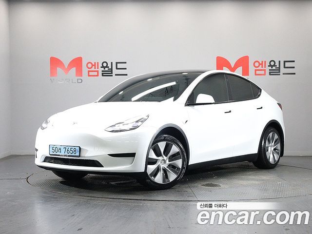 Tesla Model Y из Кореи Encar