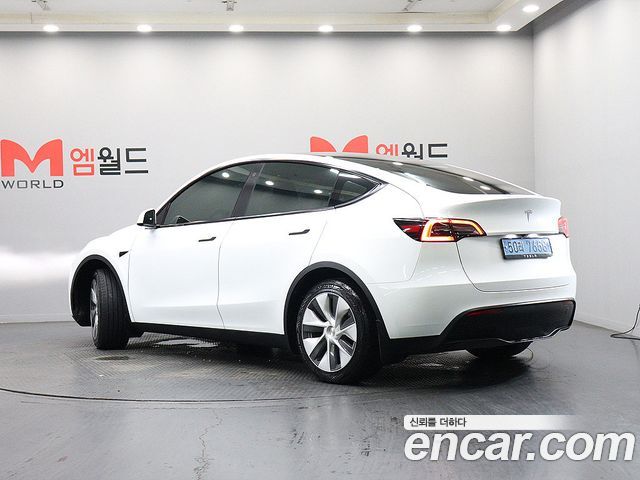 Tesla Model Y из Кореи Encar
