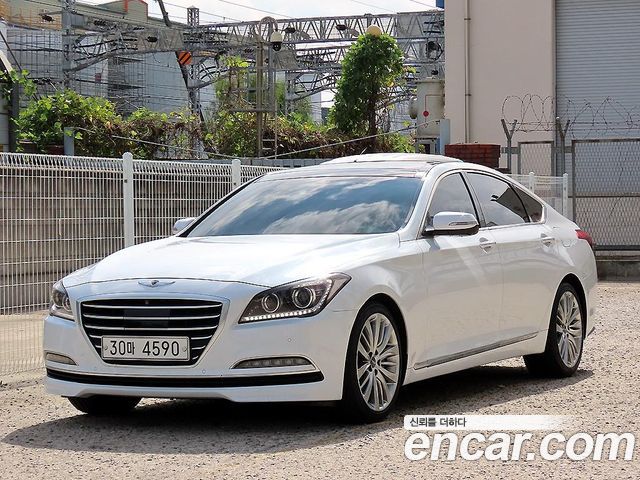 Hyundai Genesis из Кореи Encar