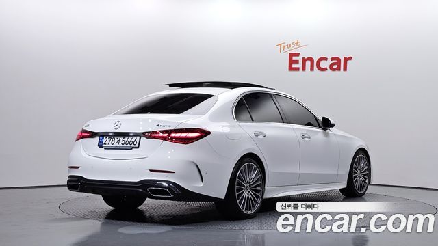 Mercedes-Benz C-Class C300 4MATIC AMG Line — пробег 43 537 км — фото 2 из 5