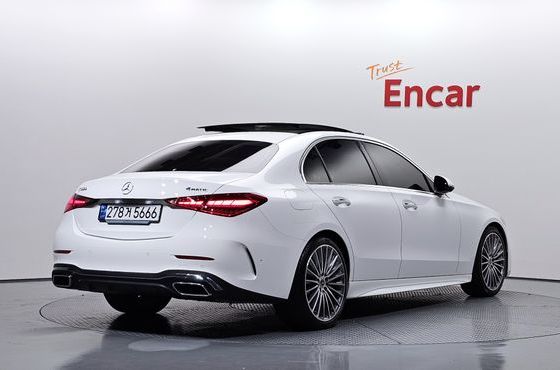 Mercedes-Benz C-Class C300 4MATIC AMG Line — пробег 43 537 км — фото 2 из 5