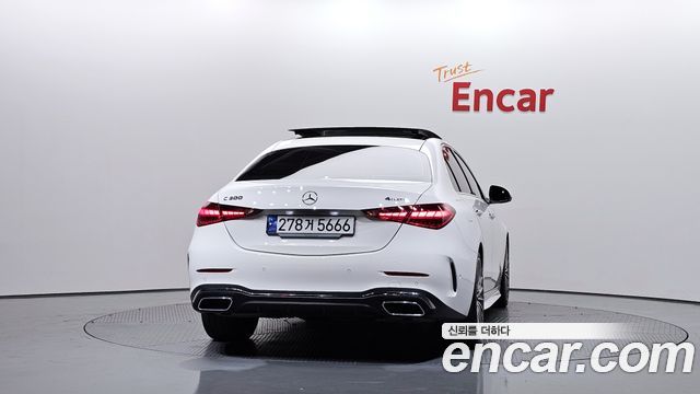 Mercedes-Benz C-Class C300 4MATIC AMG Line — пробег 43 537 км — фото 4 из 5