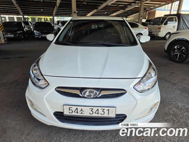 Hyundai Accent из Кореи Encar