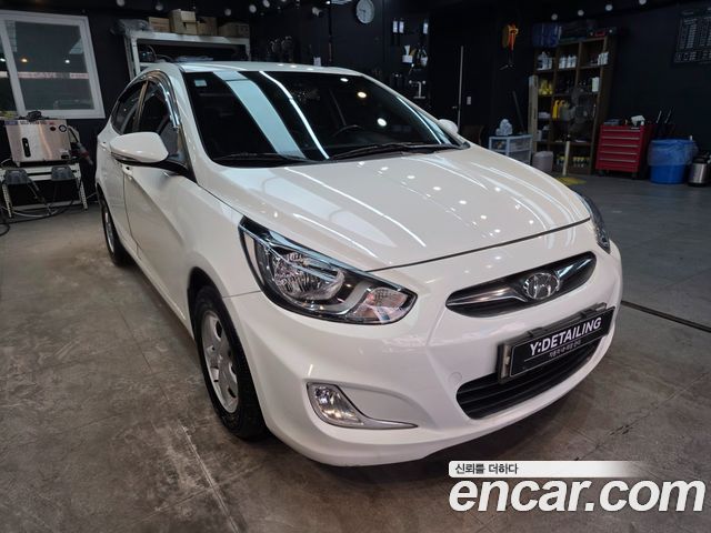 Hyundai Accent из Кореи Encar