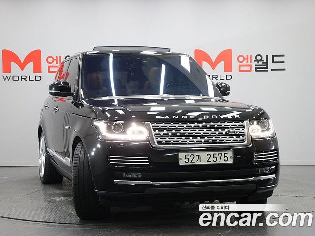 Land Rover Range Rover из Кореи Encar