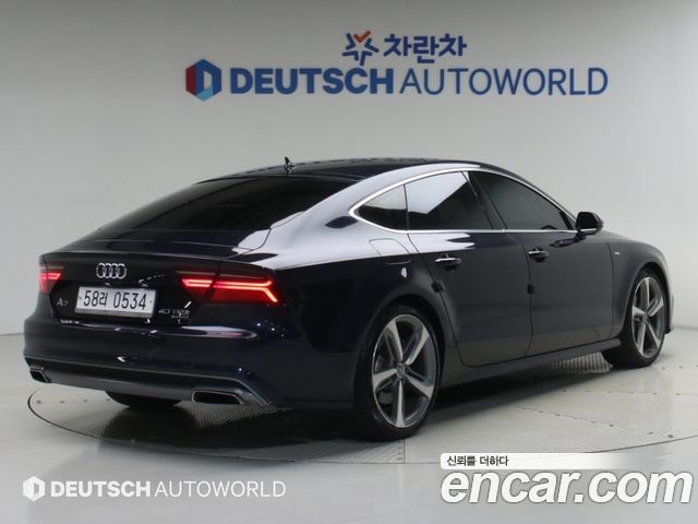 Audi A7 40 TFSI Quattro Sport 4G — пробег 44 486 км — фото 2 из 5