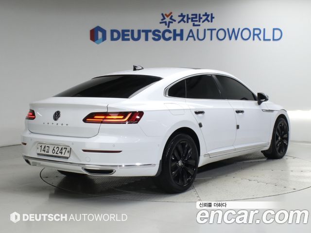 Volkswagen Arteon из Кореи Encar