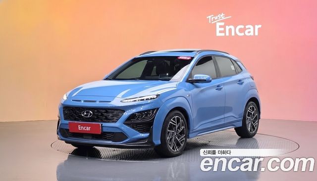 Hyundai Kona Gasoline 1.6 Turbo 4WD N Line Inspiration — пробег 72 876 км — фото 1 из 5